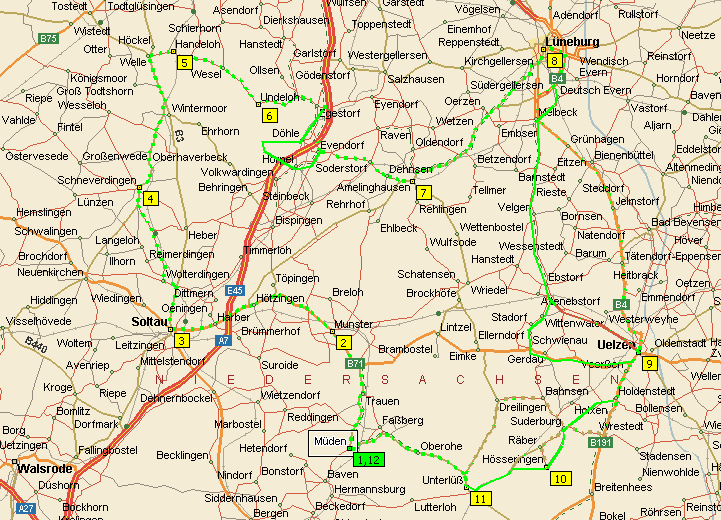 Tour Lüneburger Heide